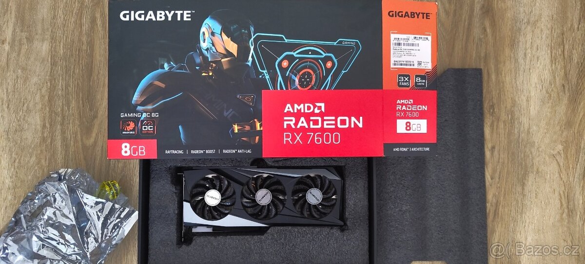 GIGABYTE RX 7600 GAMING OC 8GB - 2