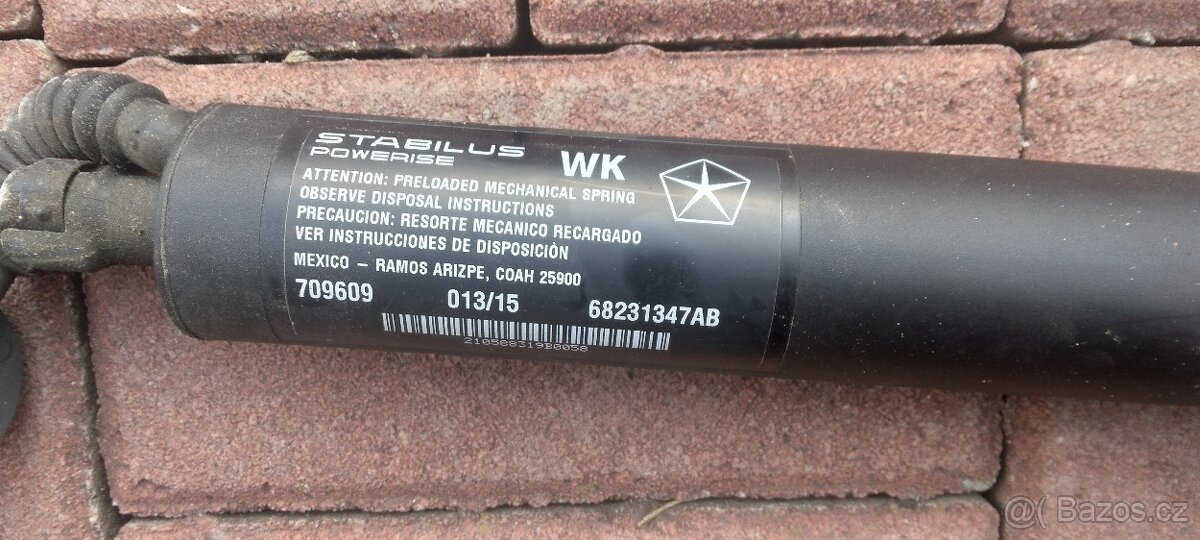 JEEP GRAND CHEROKEE IV OD RV 2013 ELEKTROMOTOR ZADNÍ DVEŘE - 2