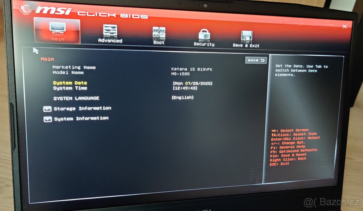 MSI Katana 15 B13VFK-1868XCZ - 2
