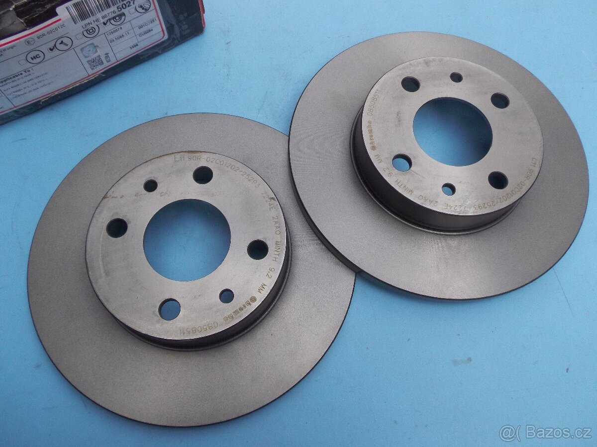 Brzdové kotouče Brembo - Alfa Romeo, Lancia, Fiat,... - 2