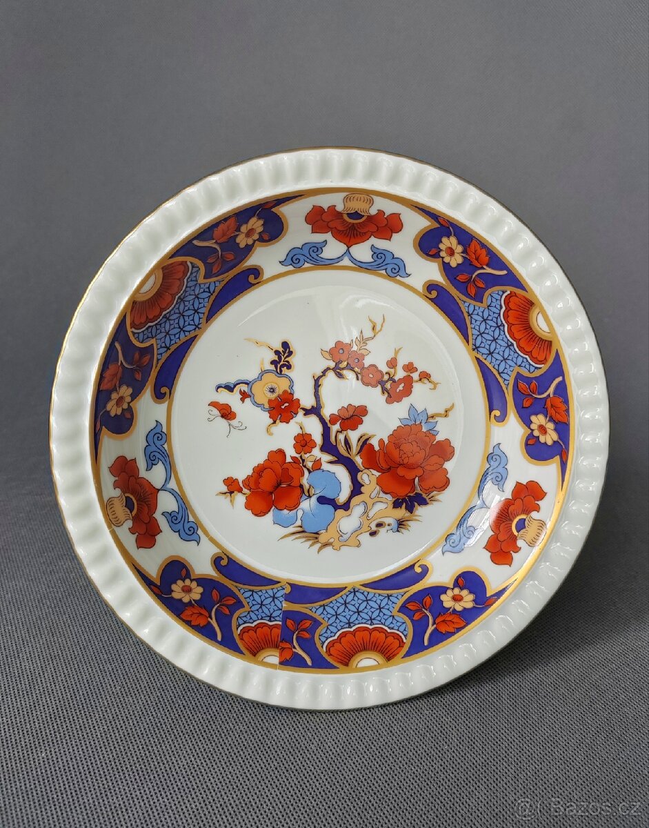 Porcelánový ručně malovaný nastolec Bareuther "Imari" - 2