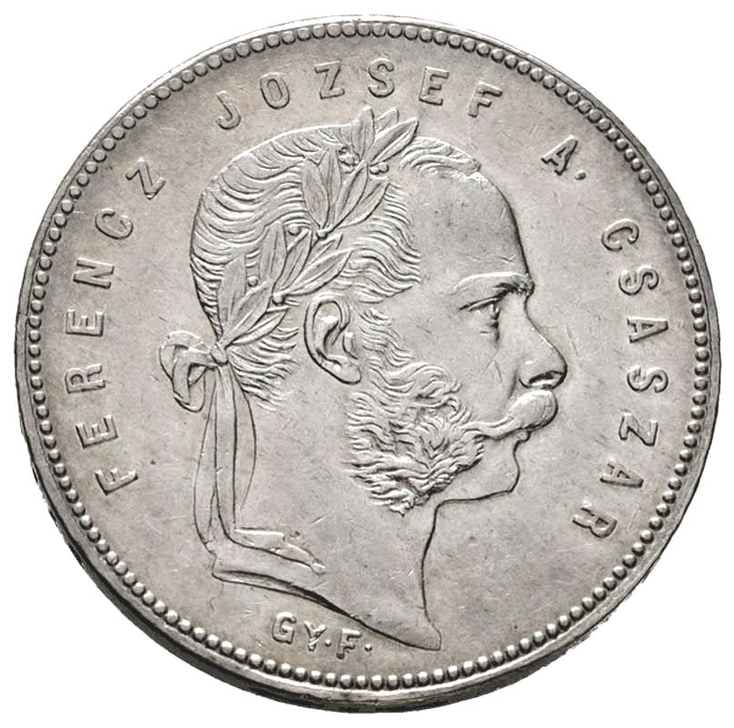 Stříbrná mince František Josef I. Sedmihradsko - 2