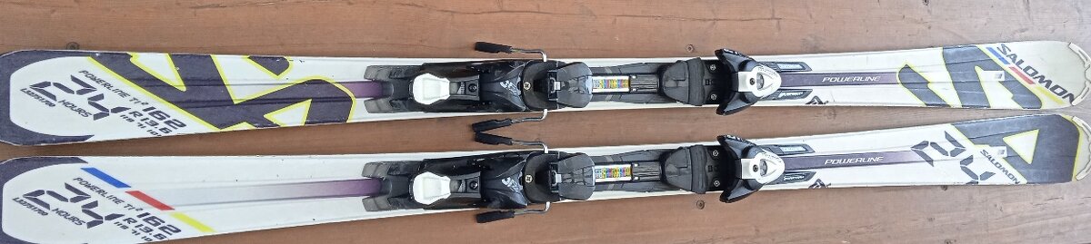 LYŽE SALOMON T1² POWERLINE 24 HOURS 162CM - 2