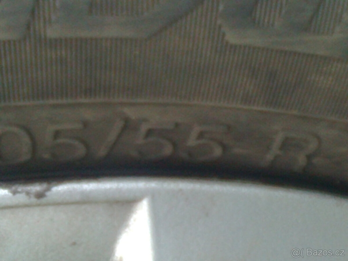 205/55/16,zimní sada 4ks kol na Citroen,Peugeot,šroubyZDARMA - 2