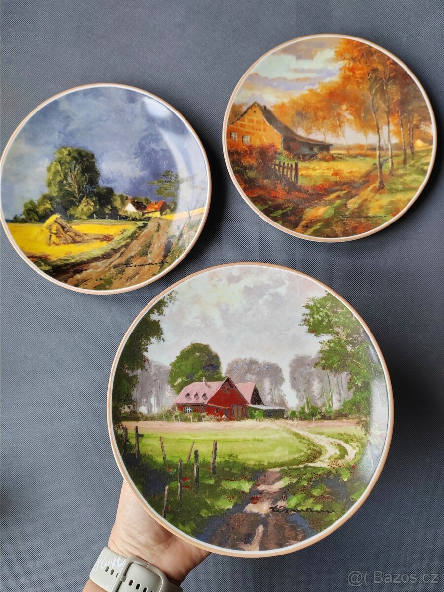 Dekorativní porcelánové talíře od Heinrich Villeroy & Boch - 2