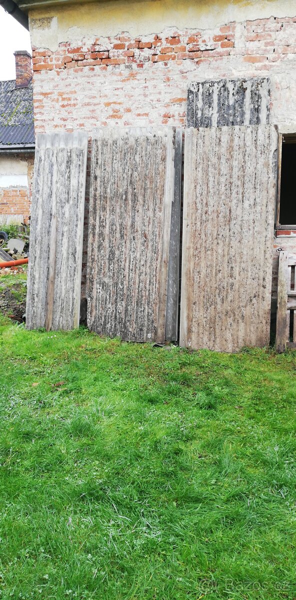 ETERNIT VLNOVKY ze střechy DOHODOU, také odvezu - 2