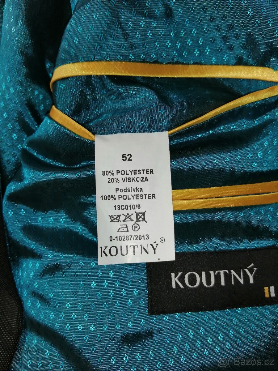 Pánský oblek - Koutný - 2