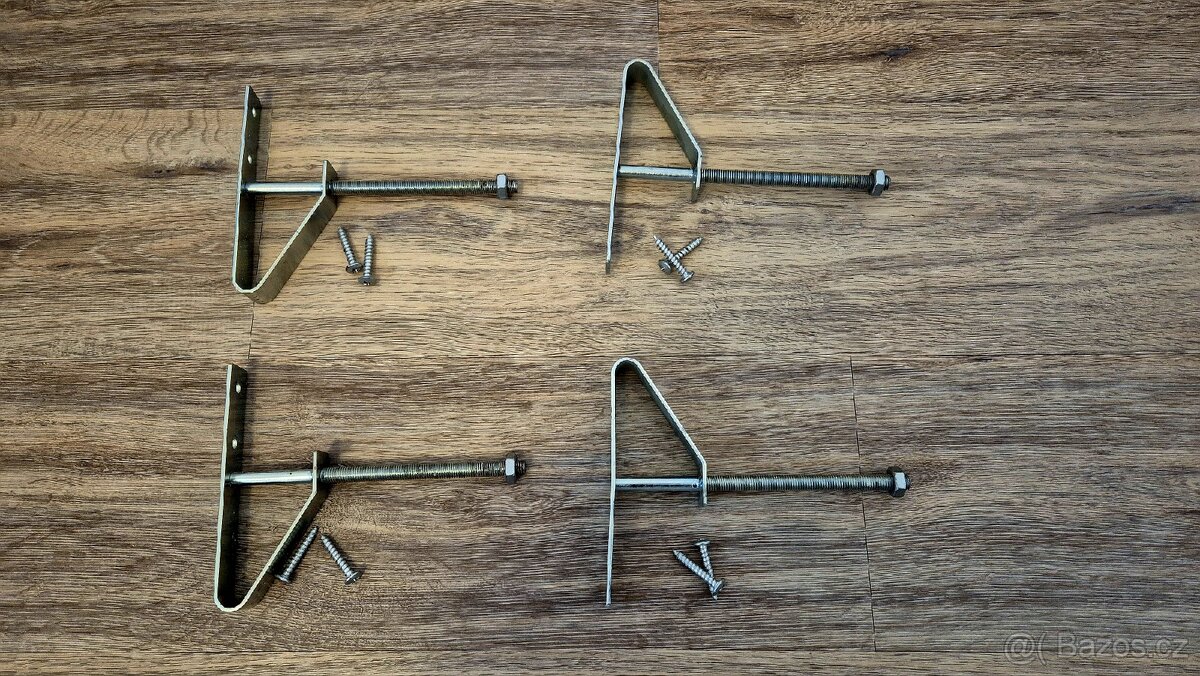 Držáky pro zavěšení kol na stěnu, 4ks - 2