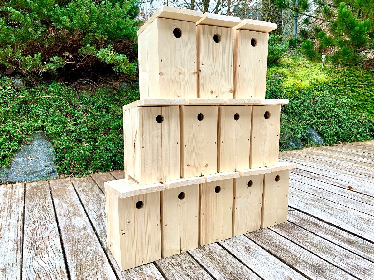 Ptačí budky s překážkou proti predátorům - 2