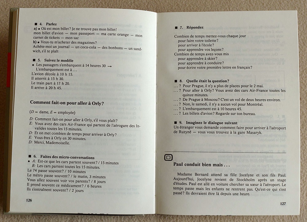 Francouzska konverzace a četba - 2