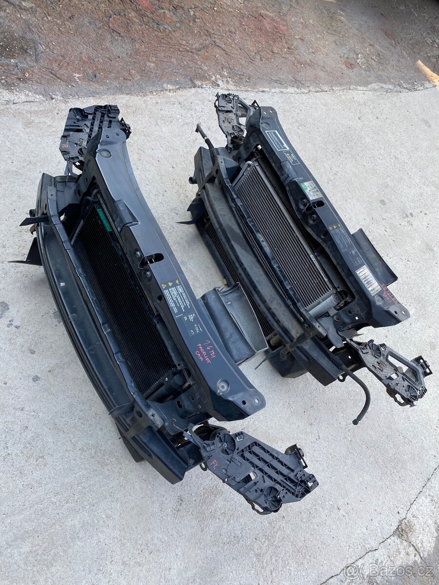 Chladičové stěny Octavia 2 / Superb 2 / Roomster / Octavia 1 - 2