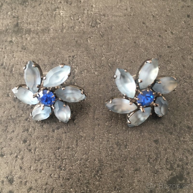 Náušnice křišťálové velké - 2