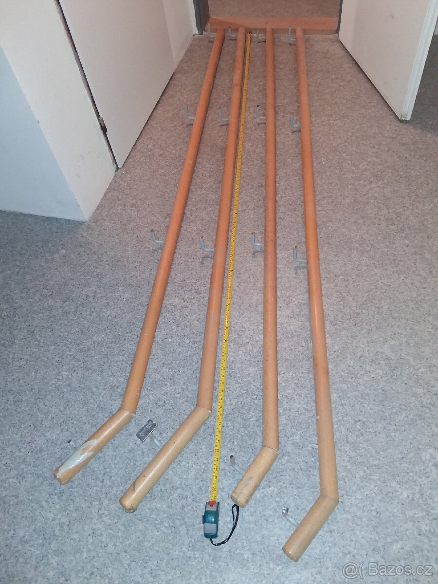 Schodišťové zábradlí 4ks - 2