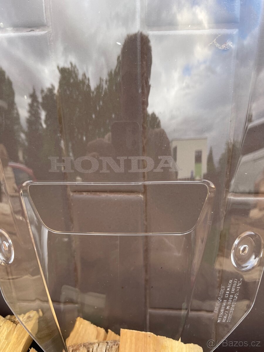 Originál plexi štít Honda Transalp - 2