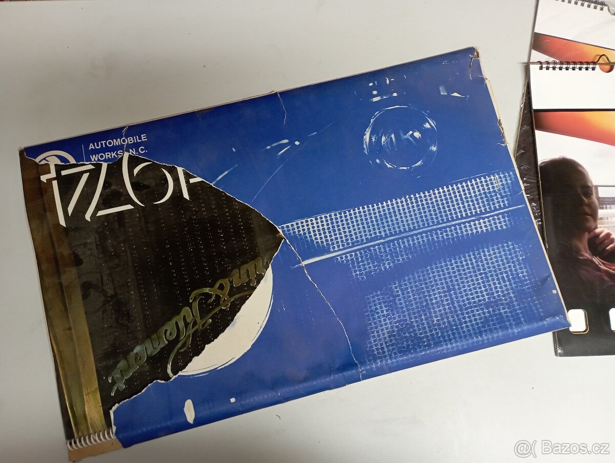 3 nástěnné kalendáře Škoda 1974 & 2005 - 2