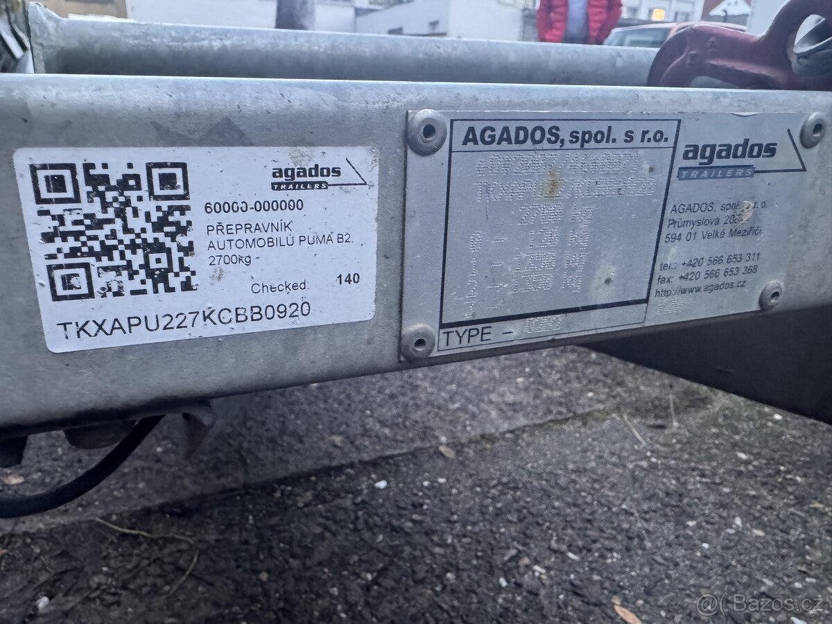 Agados Puma 2700kg - 2