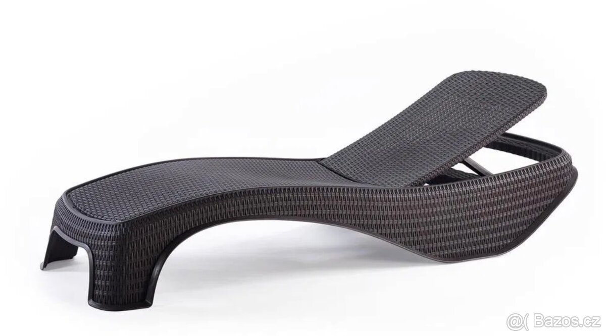 2x zahradní lehátko Keter ATLANTIC antracit - 2