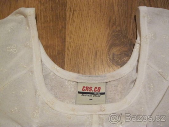 bílá halenka zn. CRS.CO - 2