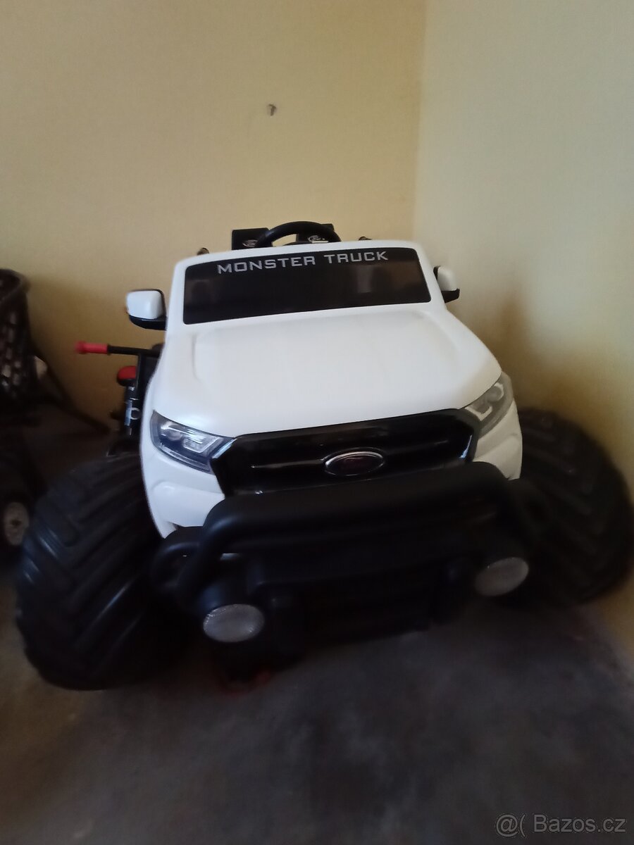 Dětské elektrické auto Ford Ranger Monster truck 4x4 - 2