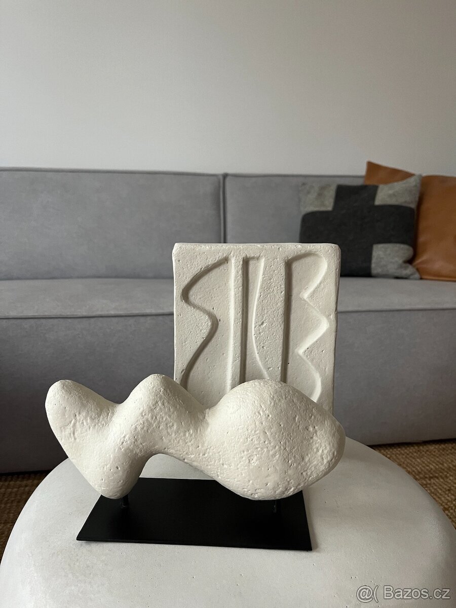 Dekorativní plastiky na stojanu 2ks - 2