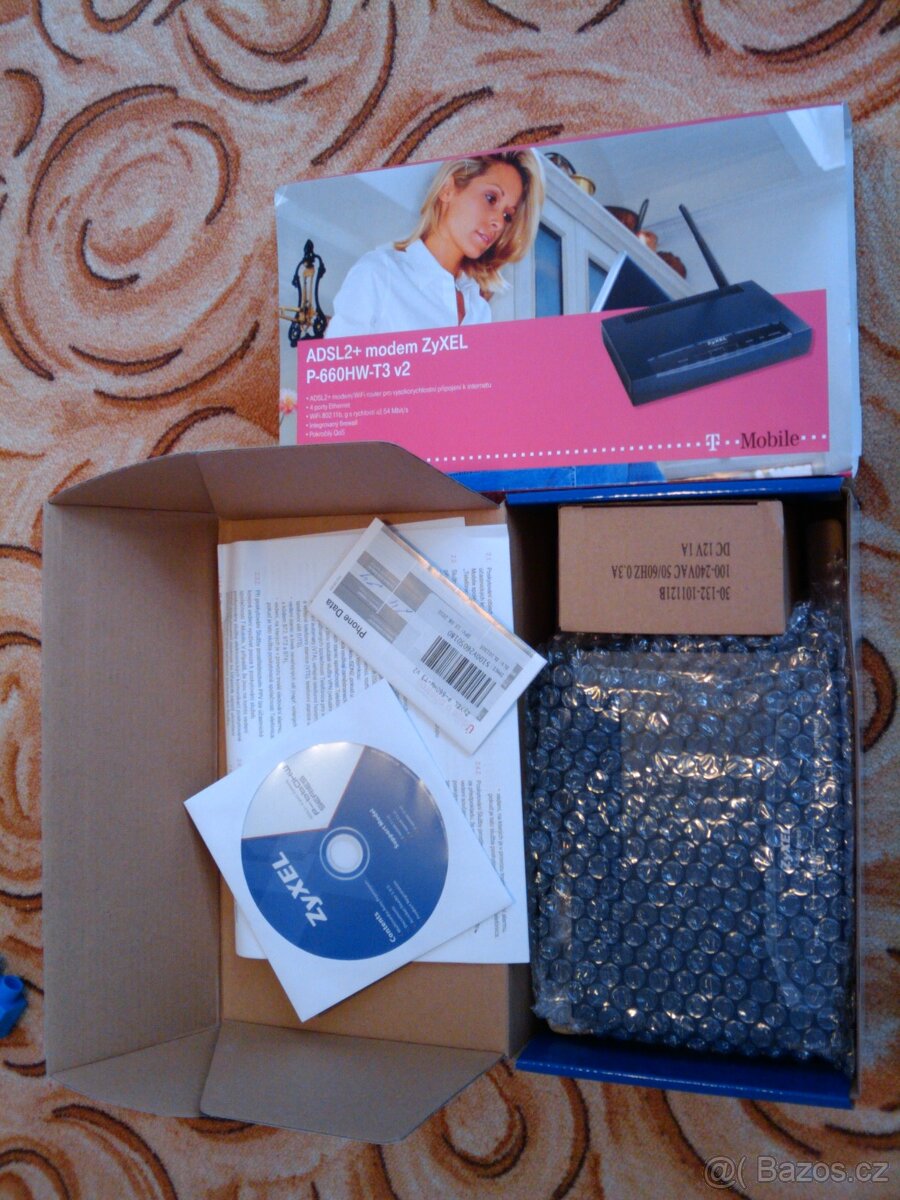 Modem Zyxel Prestige P-660HW-T3 V2 - 2