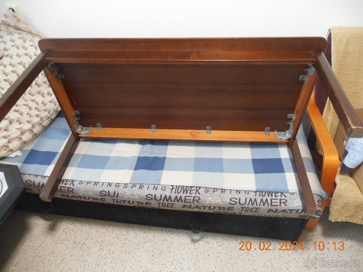 Konferenční stůl - masiv borovice - 2