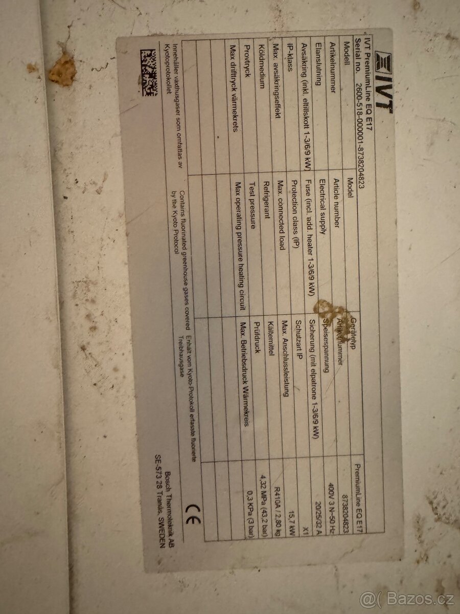 Tepelné čerpadlo IVT - 2