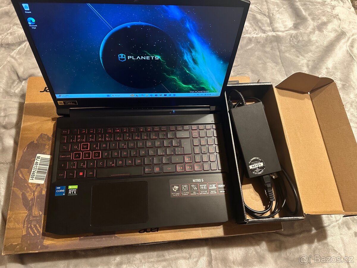 Herní notebook Acer Nitro 5 RTX 3050 4gb - 2