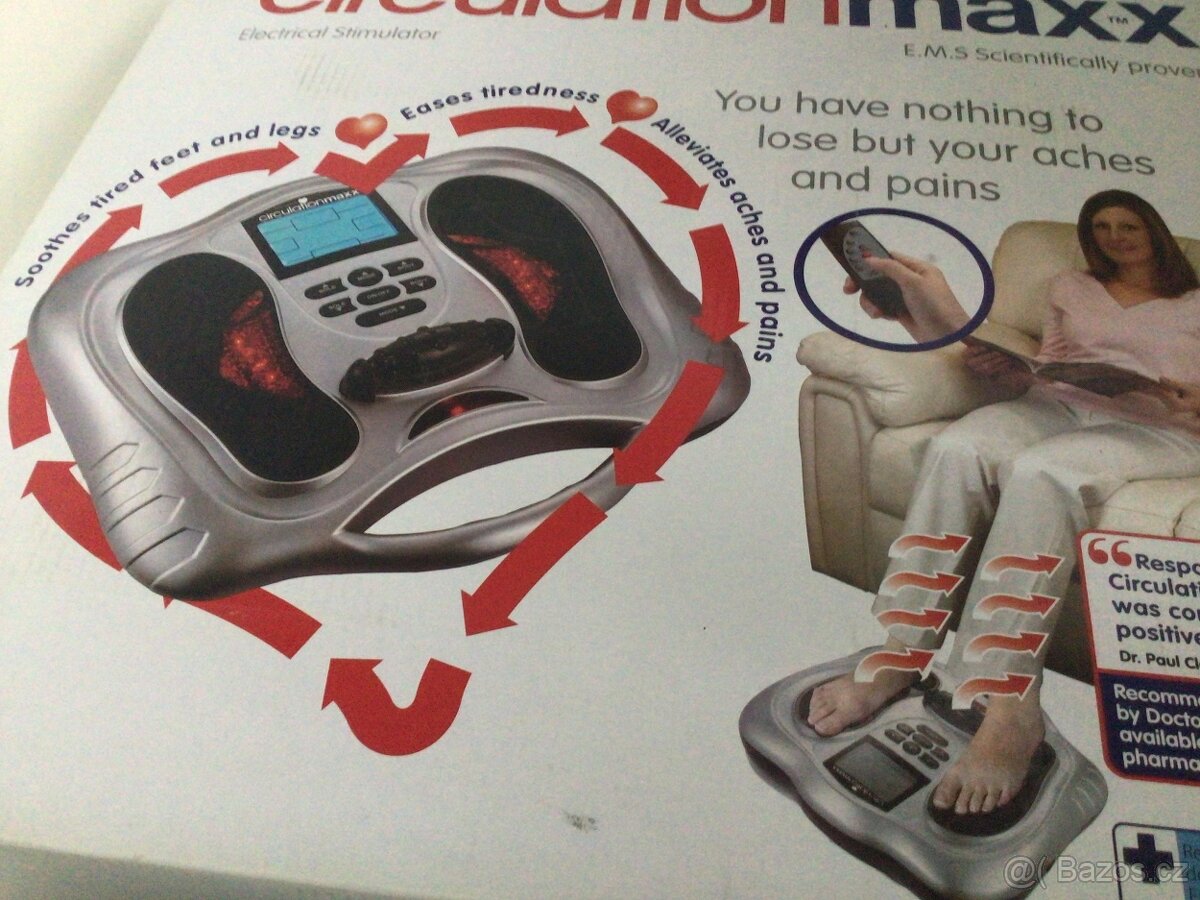 elektronický stimulační masážní přistroj CIRCULATION MAXX - 2