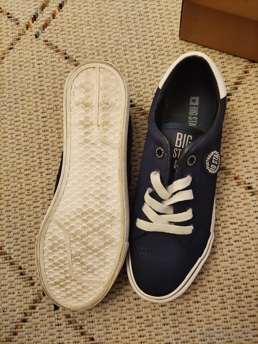 Plátěné tenisky vel. 37, BIG STAR - 2