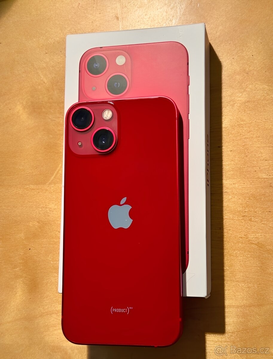 iPhone 13 Red BATERIE 100% TOP - 2