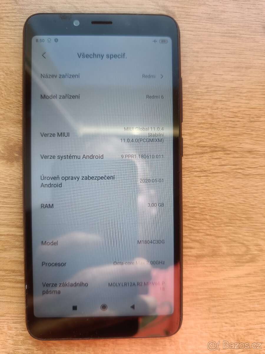 Xiaomi redmi 6, 3GB/32GB - 2