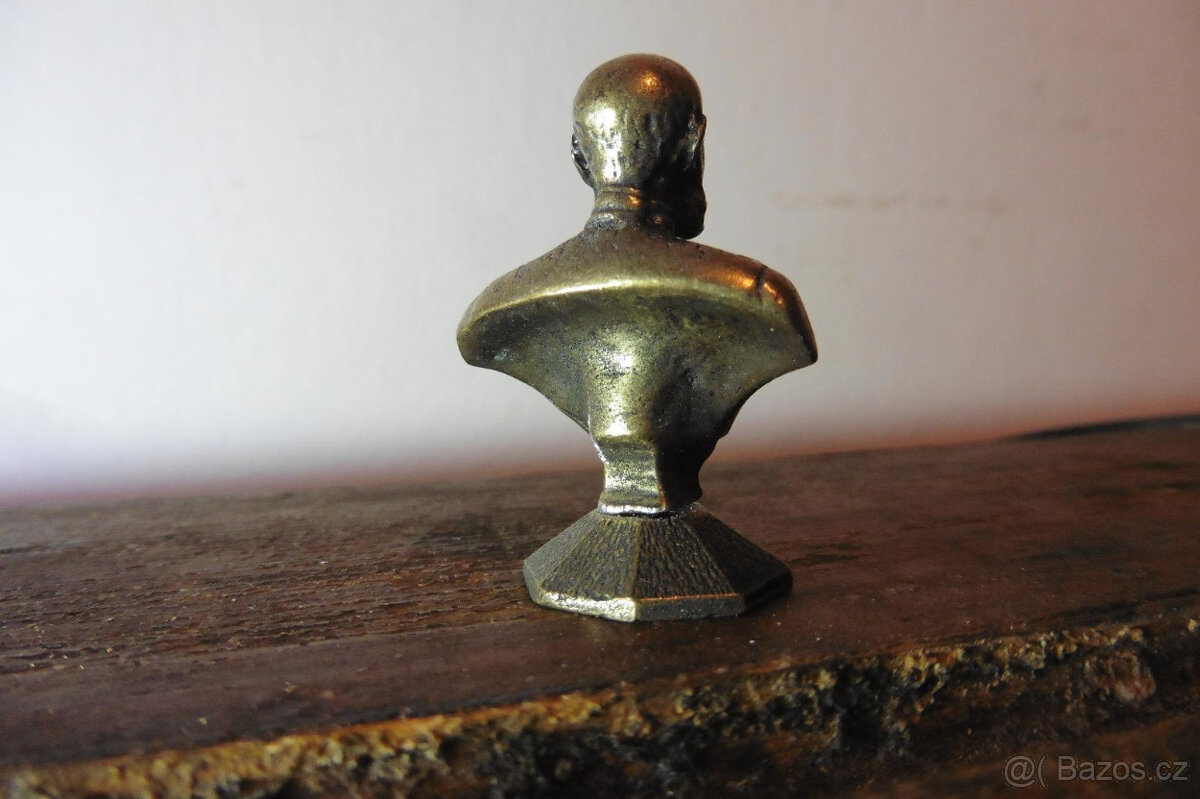 Busta Franz Josef mosaz origo - 2