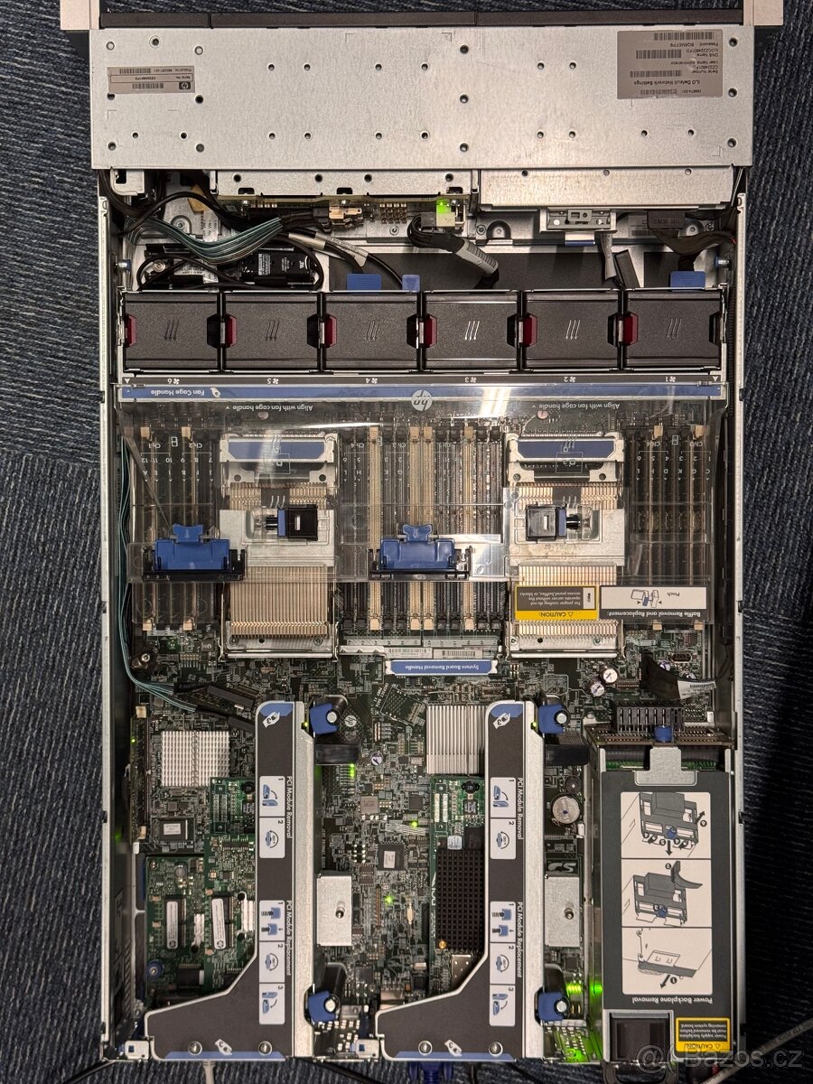 Server HP ProLiant DL380p Gen8 (2x Xeon, 160 GB RAM, 10GbE) - 2