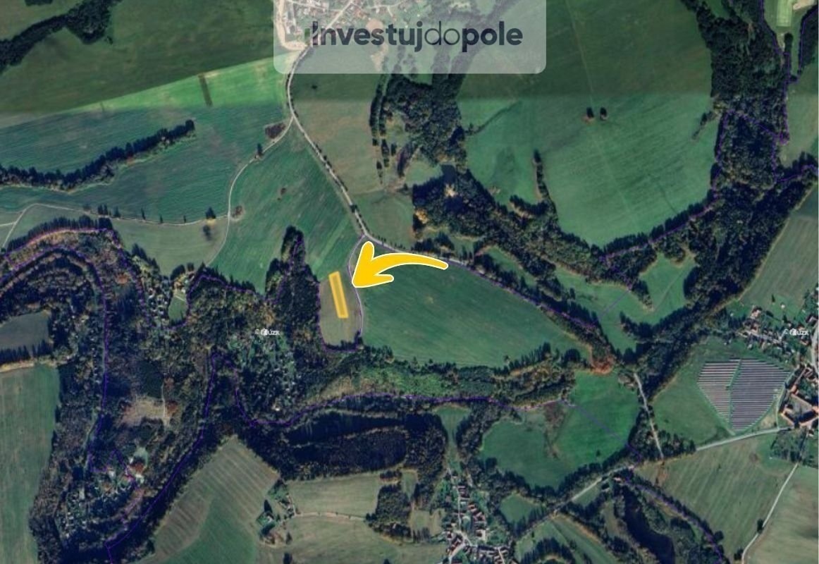 Prodej podílu 1/3 pole 976 m², Střížov, ev.č. 2025-08-21-8 - 2