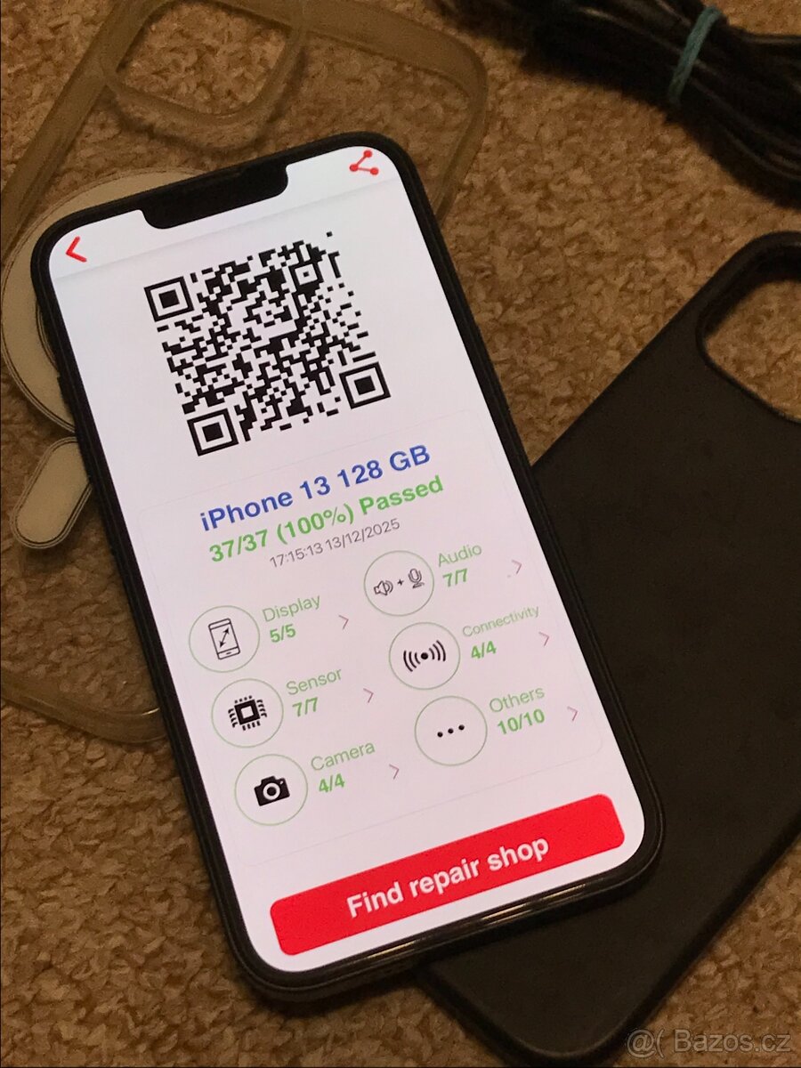 Apple Iphone 13 128GB tmavě modrý . Baterie 100% .. HEZKÝ - 2