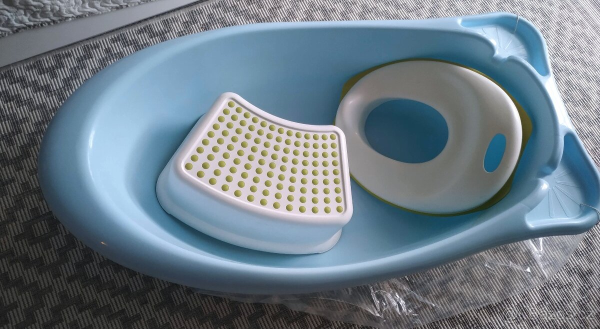 Vanička, stupínek a WC vložka pro děti - 2