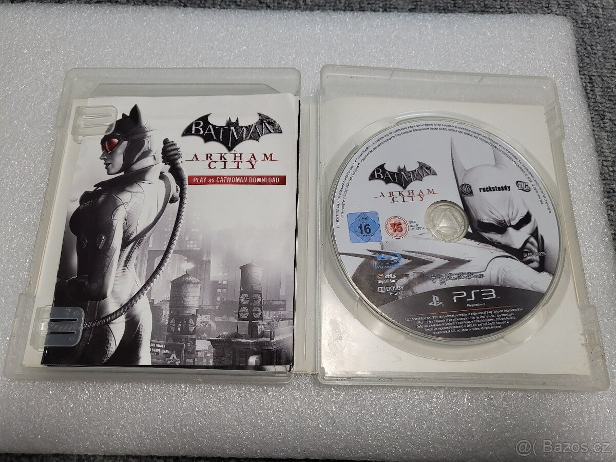 Hra Batman Arkham City PS3 ( NEZNÁMÝ STAV ) - 2