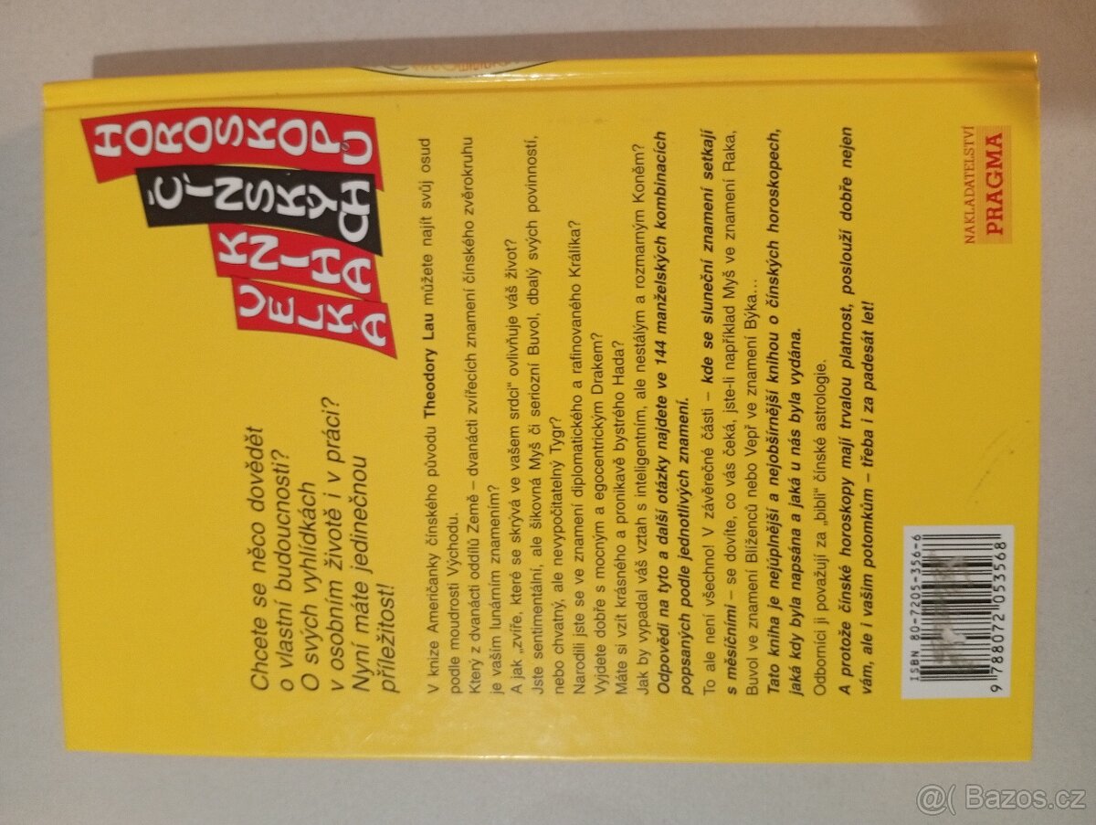 Velká kniha čínských horoskopu - 2