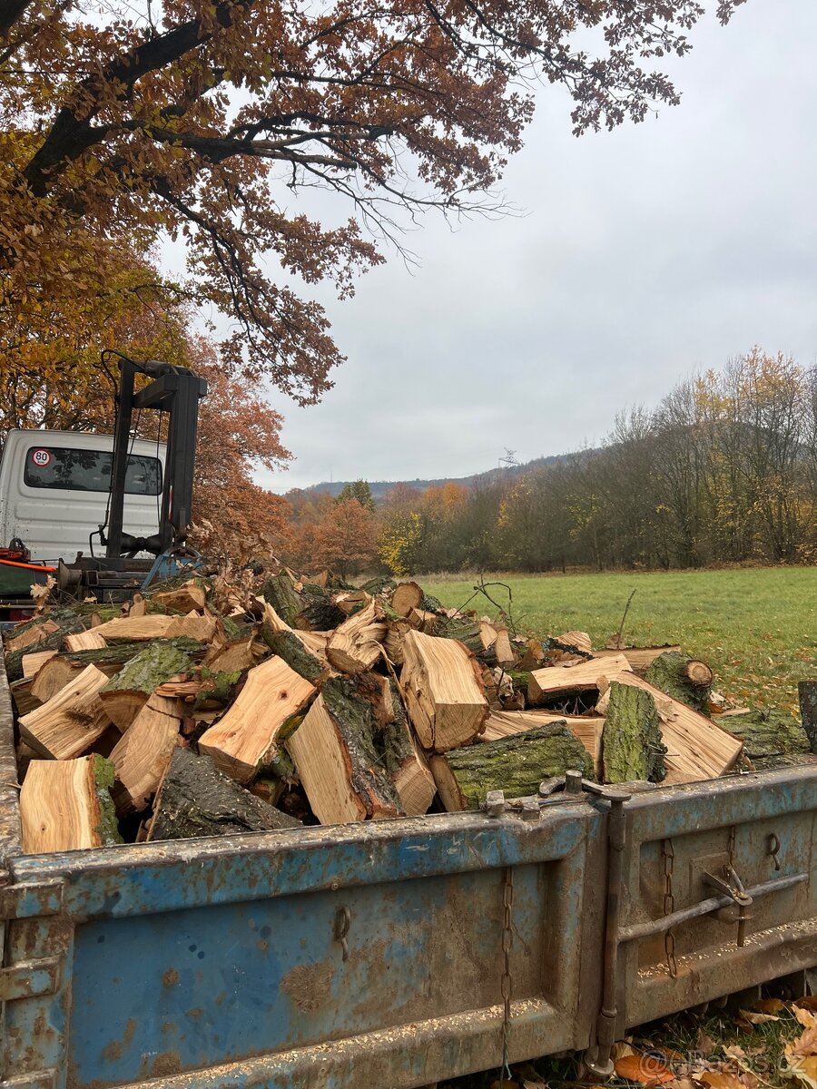 Štípané palivové dřevo - 2