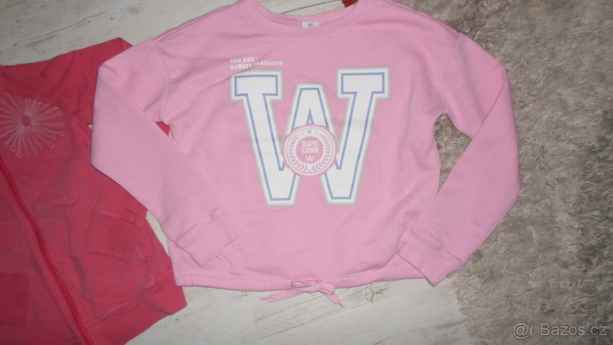 Dívčí mikiny vel. 140-152 - 2