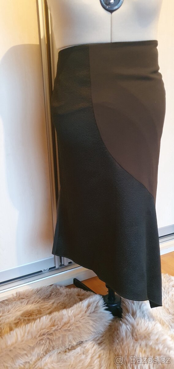 COS midi sukně zelená vel. 38 - 2