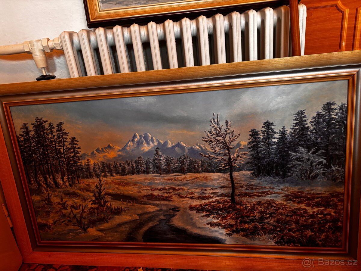 Dva velke staré obrazy - 2