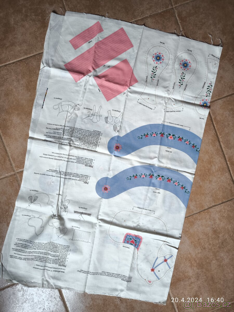 Šití....houpací kůň - 2