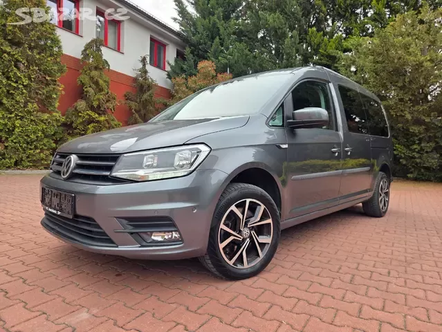 Caddy Maxi 2.0TDI 110kW 2019,7.míst,1.maj,tempomat - 2