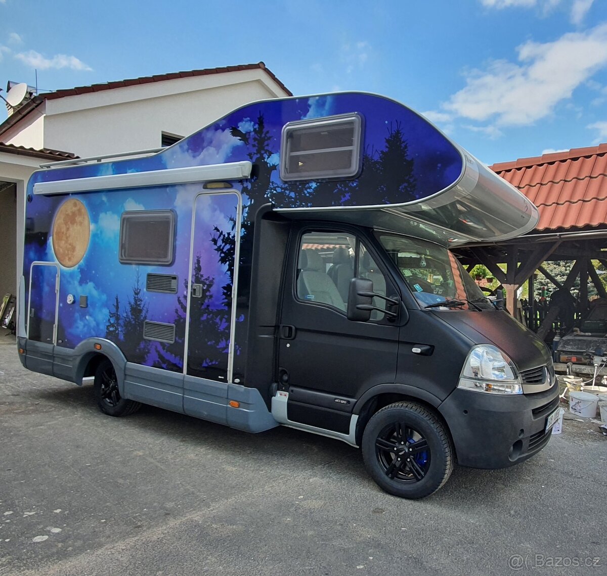 Obytné auto Renault Master 2,5/ 88kw - rok 2008 - 2
