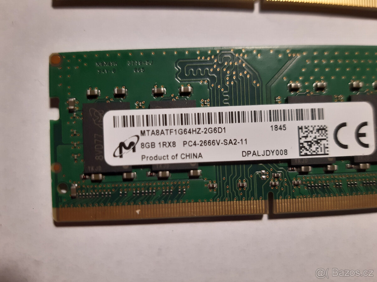 SODIMM RAM 8GB DDR4 MICRON - 2