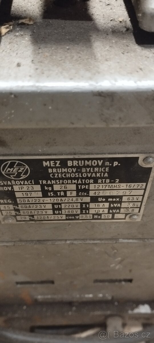 svářečka a motor - 2