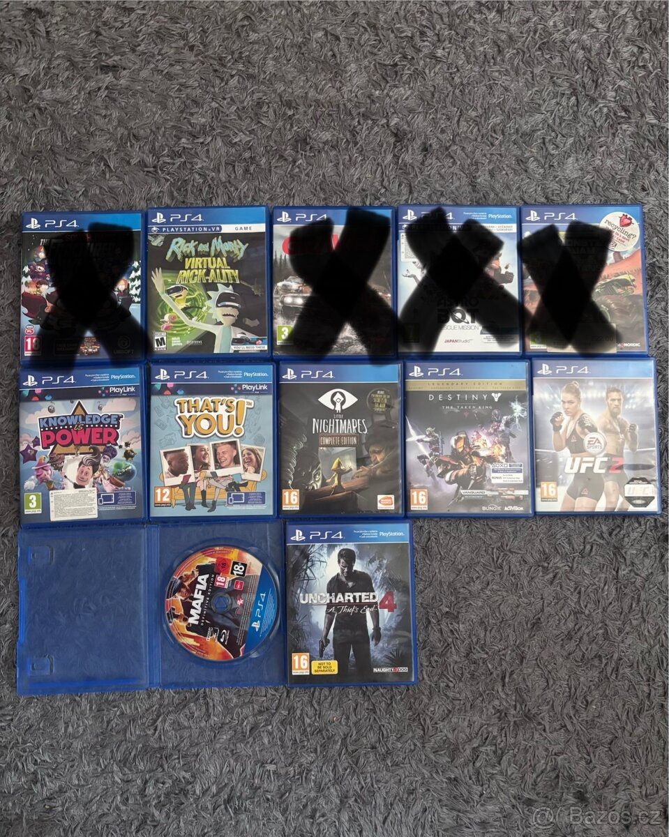 Ps4 hry k prodeji - 2