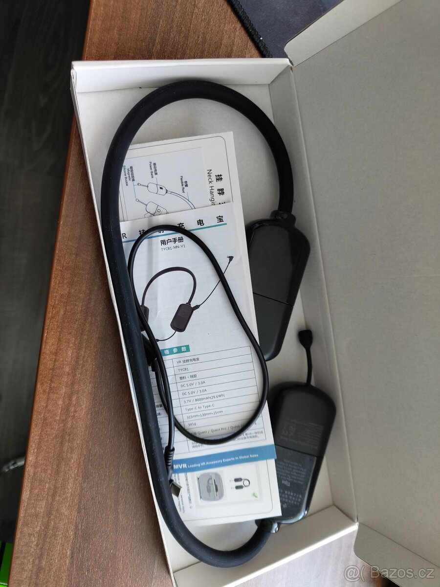 Náíkrční Powerbanka pro VR headset AMVR 8000Ah - 2